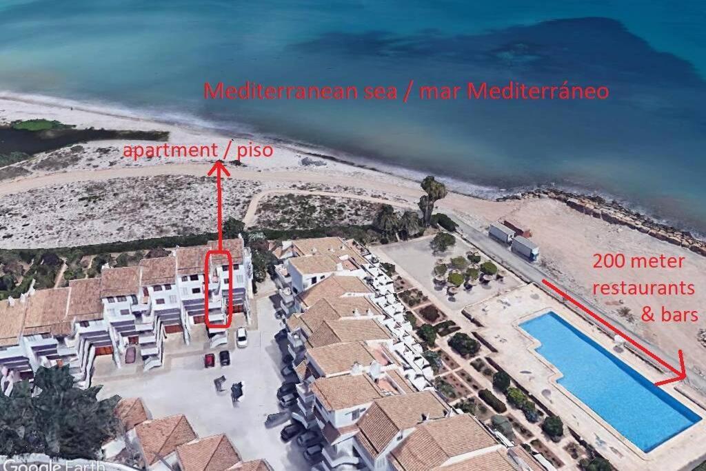 Beachfront Apt! Ac - Pool - Parking Apartment Altea Exterior photo