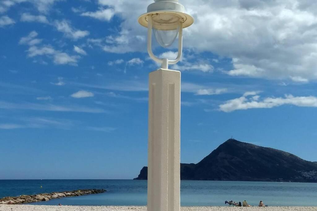 Beachfront Apt! Ac - Pool - Parking Apartment Altea Exterior photo